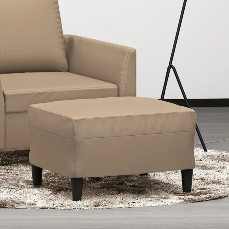 Poefs voor een modern en comfortabel interieur - Cappuccino / 60 x 50 x 41 cm / 1 - Poefs