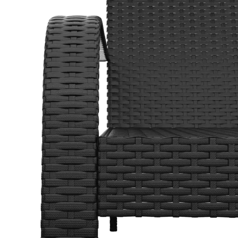 Poly Rattan Adirondack Tuinstoelen met lichtgewicht constructie voor ultiem comfort - Tuinstoelen