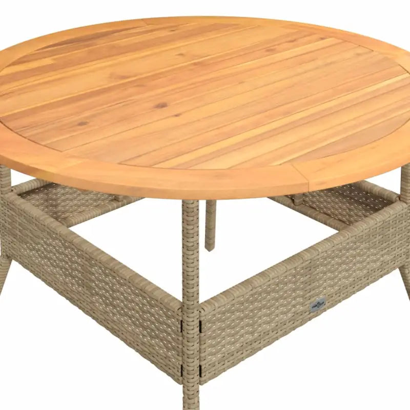 Poly rattan loungeset met comfortabele zitervaring en wasbare hoes - Tuinsets