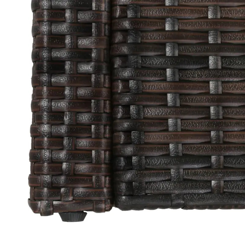 Poly rattan loungeset met gepoedercoat staal en brede zittingstijl - Tuinsets