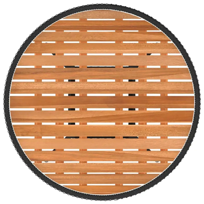 Poly rattan loungeset met gepoedercoat staal voor een ontspannen tuinhoek - Tuinsets