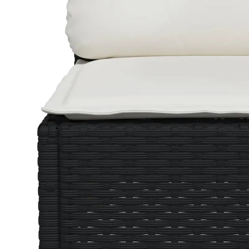 Poly rattan loungeset met natuurlijke olieafwerking voor een comfortabele zitervaring - Tuinsets
