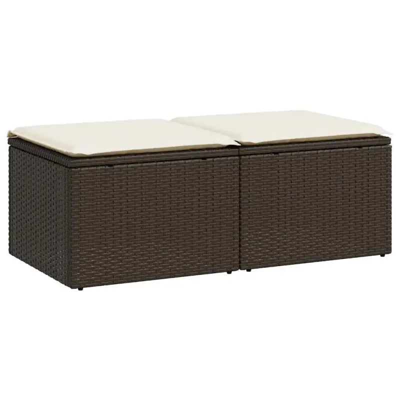 Poly Rattan Loungeset met Waterdichte Tas en Modulair Ontwerp - Tuinsets