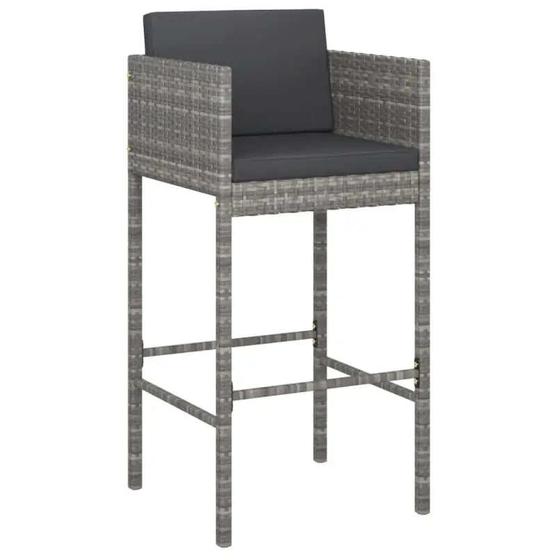 Poly rattan tuinbarset met gehard glas en eenvoudig schoon te maken - Tuinsets