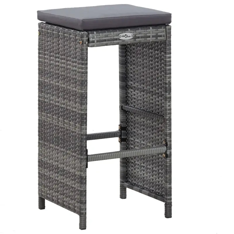 Poly Rattan Tuinbarset met Mat Veiligheidsglas for een elegante tuinruimte - Tuinsets