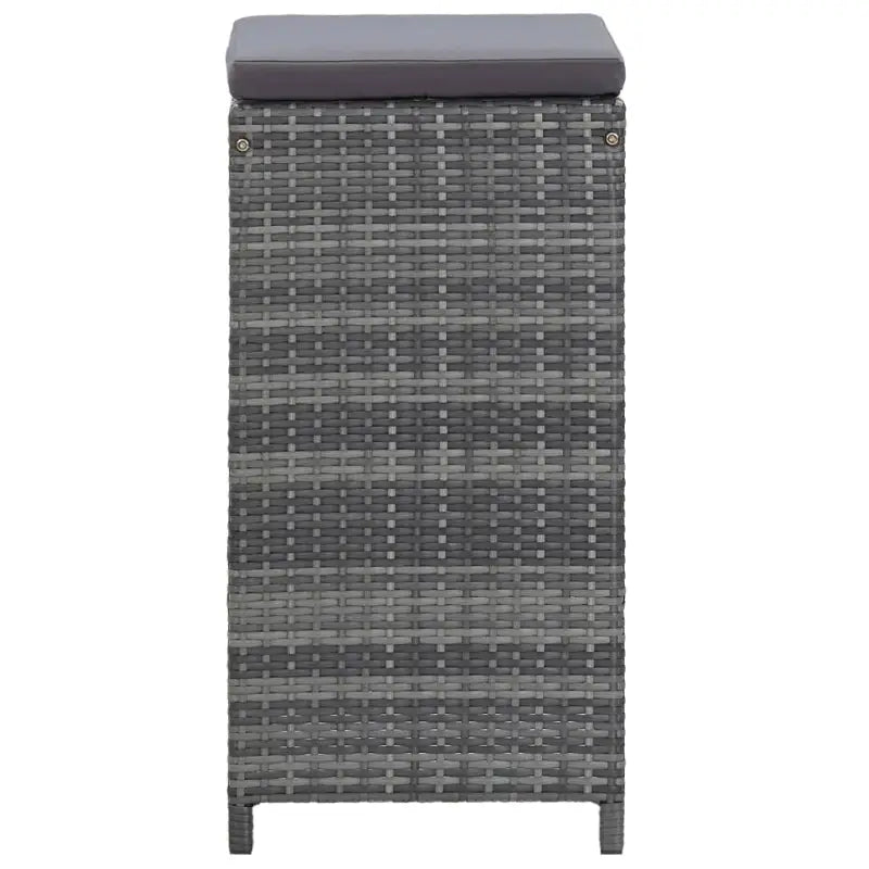 Poly Rattan Tuinbarset met Mat Veiligheidsglas for een elegante tuinruimte - Tuinsets