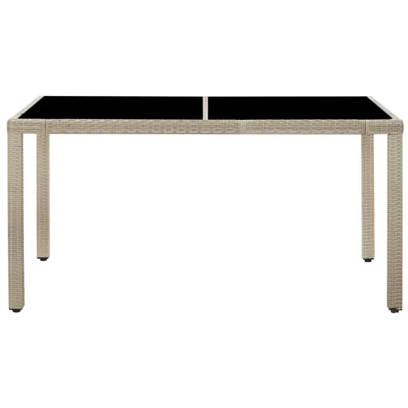 Poly rattan tuinset met gepoedercoate stalen frames en comfortabele stoelen - Tuinsets