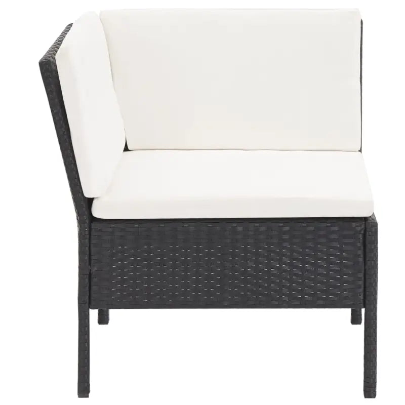 Poly rattan tuinset met levering bevat en brede zitting voor gezellige lounges - Tuinsets