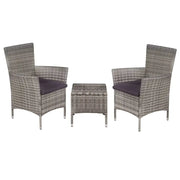Poly Rattan Tuinset met levering bevat voor een eigentijdse buitenruimte - Tuinsets