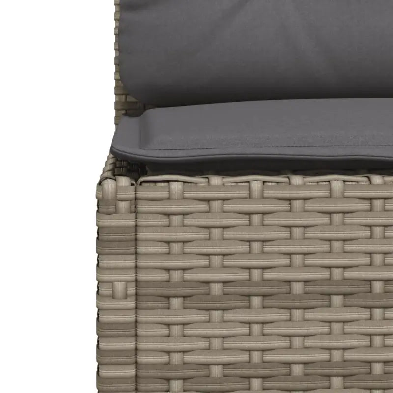 Poly Rattan Tuinset met Natuurlijke Olieafwerking en Comfortabele Zitervaring - Tuinsets
