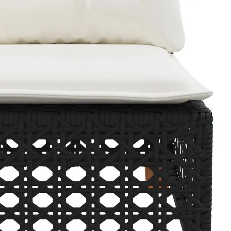 Poly Rattan Tuinset met Natuurlijke Olieafwerking en Comfortabele Zitervaring - Tuinsets