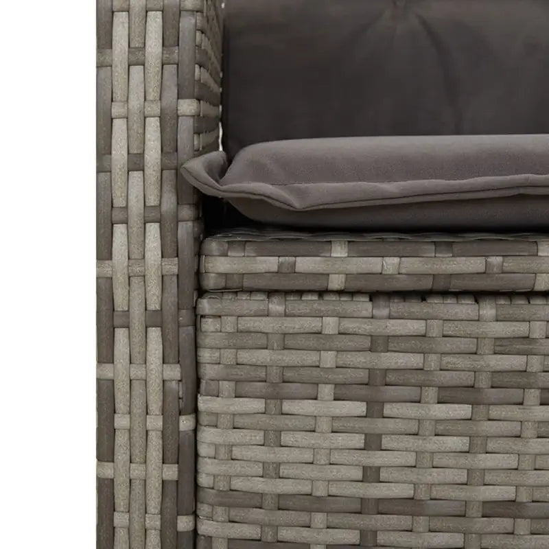 Poly rattan tuinset voor comfortabele zitervaring en gemakkelijk schoonmaken - Tuinsets