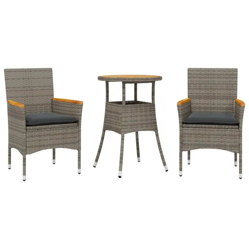 Poly rattan tuinset voor comfortabele zitervaring met wasbare hoes - Tuinsets