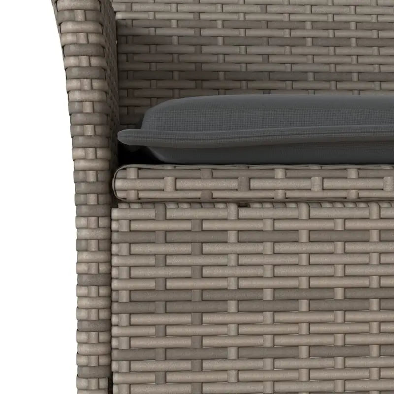 Poly rattan tuinset voor comfortabele zitervaring met wasbare hoes - Tuinsets