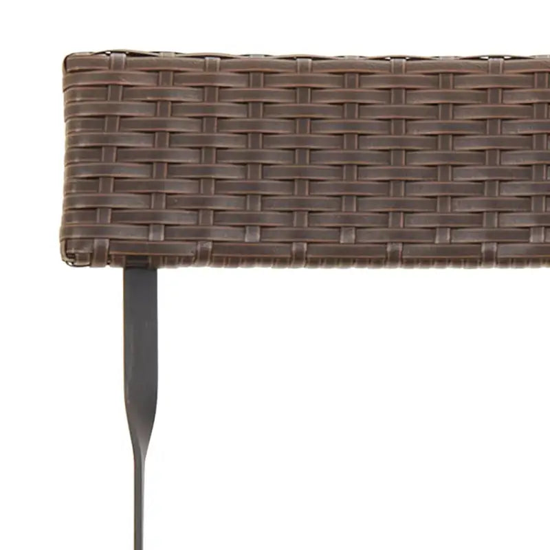Poly Rattan Tuinset voor Diner en Ontspanning in de Tuin of Op Balkon - Tuinsets