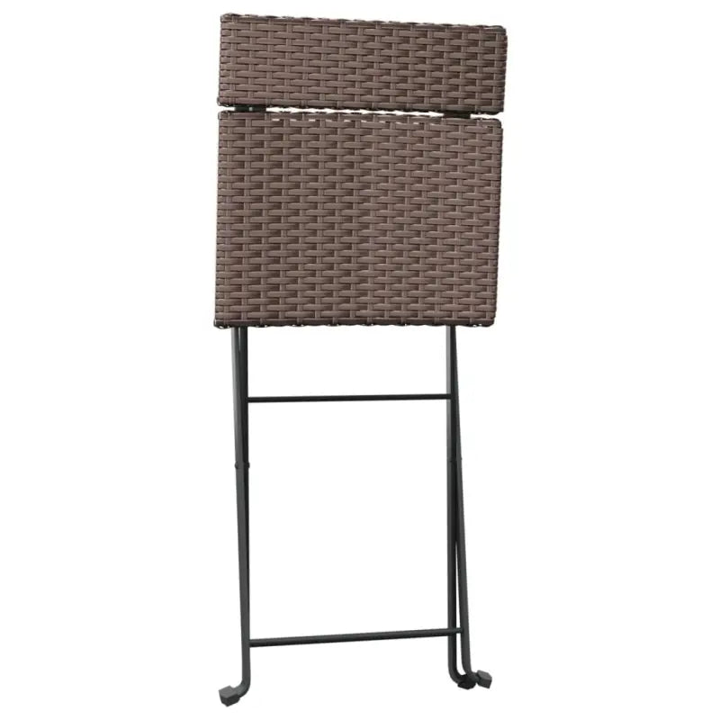 Poly Rattan Tuinset voor Diner en Ontspanning in de Tuin of Op Balkon - Tuinsets