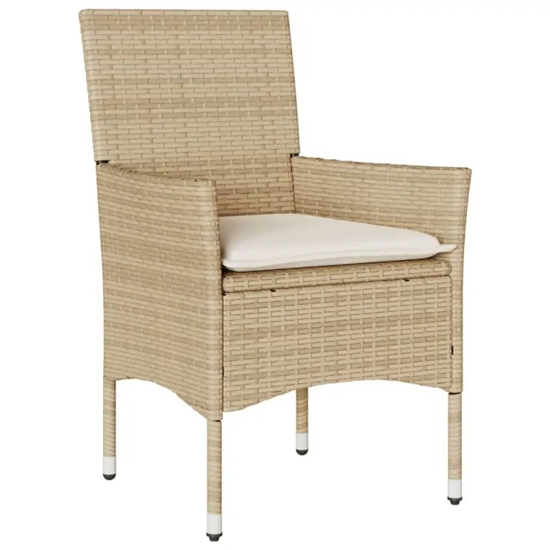 Poly rattan tuinset voor een comfortabele zitervaring en gemakkelijke schoonmaak - Tuinsets