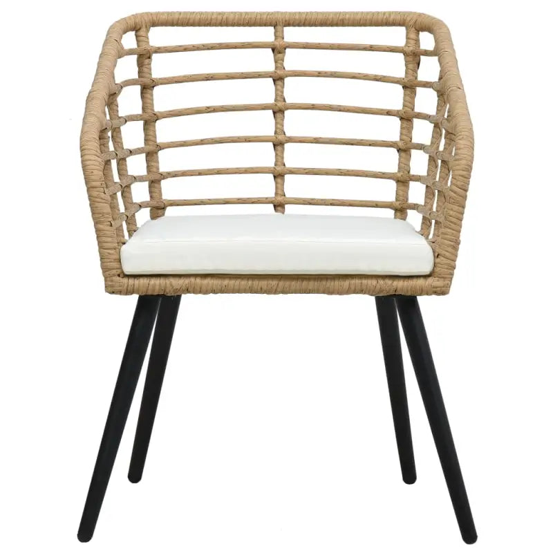 Poly Rattan Tuinset voor een rustieke buitenruimte - Tuinsets
