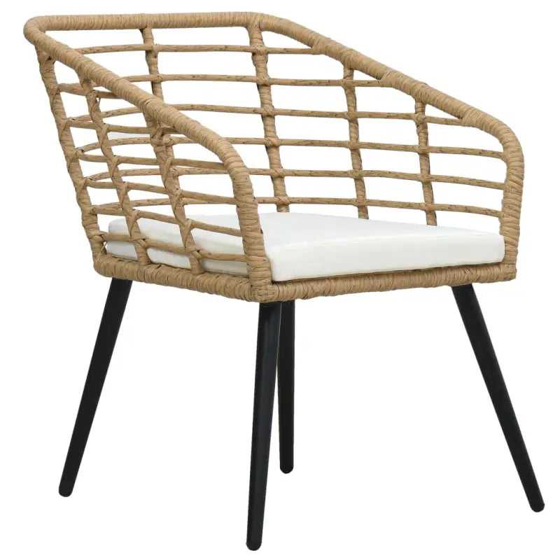 Poly Rattan Tuinset voor een rustieke buitenruimte - Tuinsets