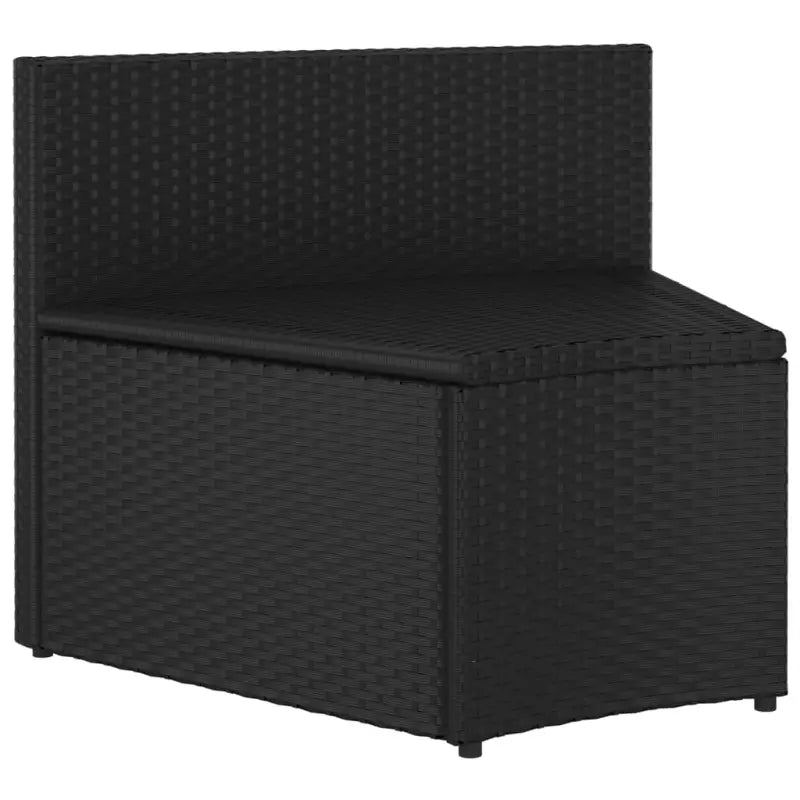 Poly Rattan Tuinsets voor een Comfortabele Loungehoek - Zwart - Tuinsets