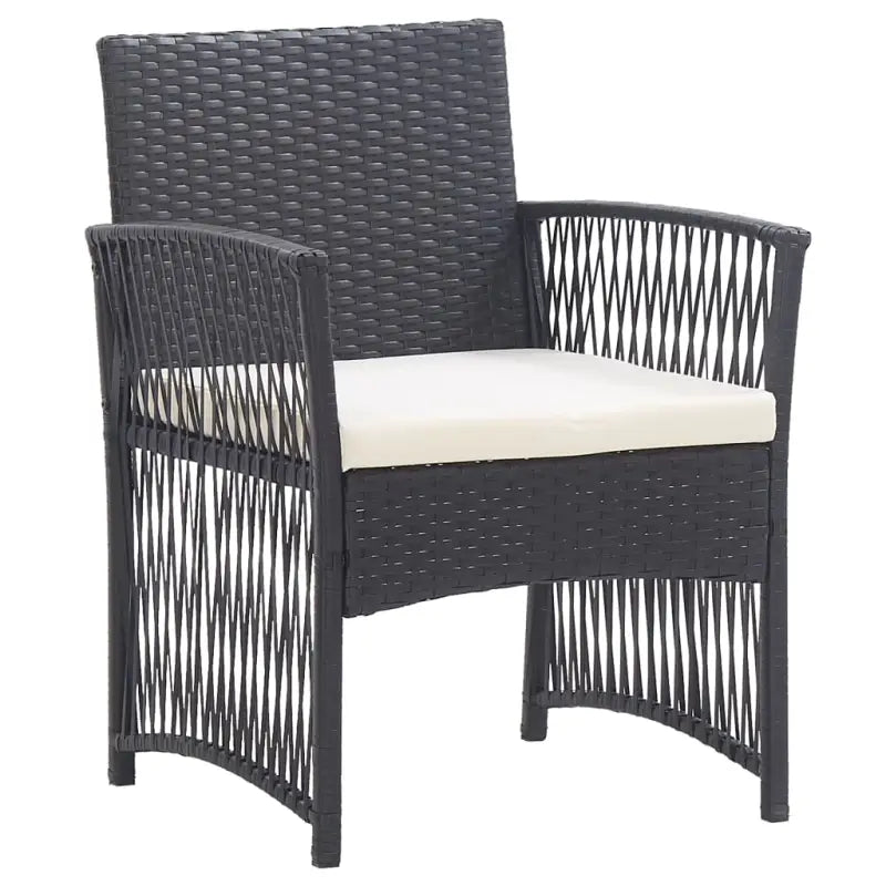 Poly Rattan Tuinstoelen met Levering Bevat voor Buitenruimtes - Tuinstoelen