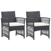 Poly Rattan Tuinstoelen met Levering Bevat voor Buitenruimtes - Tuinstoelen