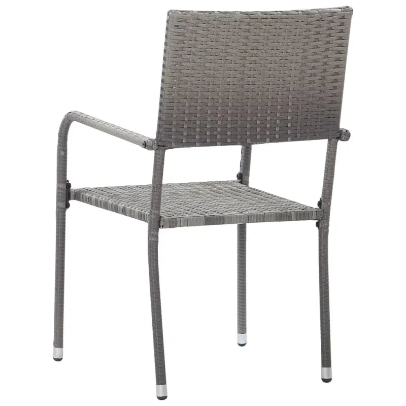 Poly Rattan Tuinstoelen voor Dineren en Ontspannen - Tuinstoelen