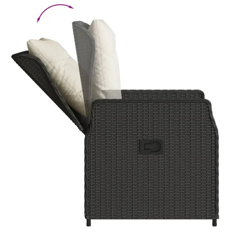 Poly Rattan Tuinstoelen voor een comfortabele zitervaring met wasbare hoes - Tuinstoelen