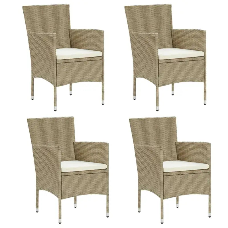 Poly rattan tuinstoelen voor een moderne en stijlvolle tuinset - Tuinstoelen