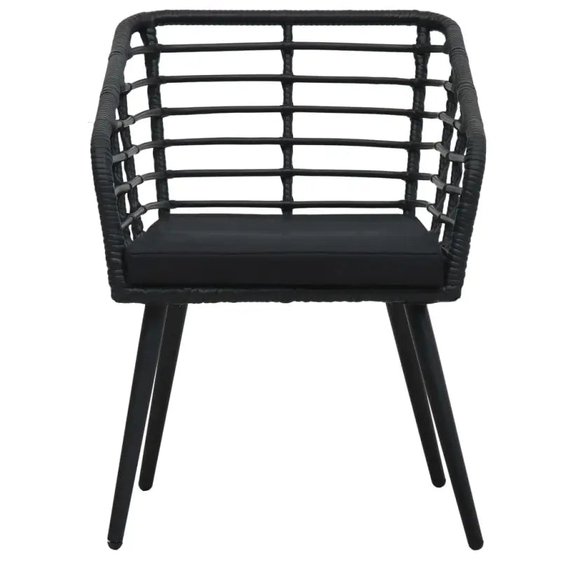 Poly rattan tuinstoelen voor rustieke charme en veelzijdigheid - Tuinstoelen