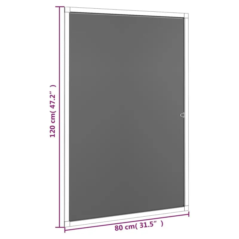 Raamhorren met stevig aluminium frame voor insecten buitenhouden - Raamhorren