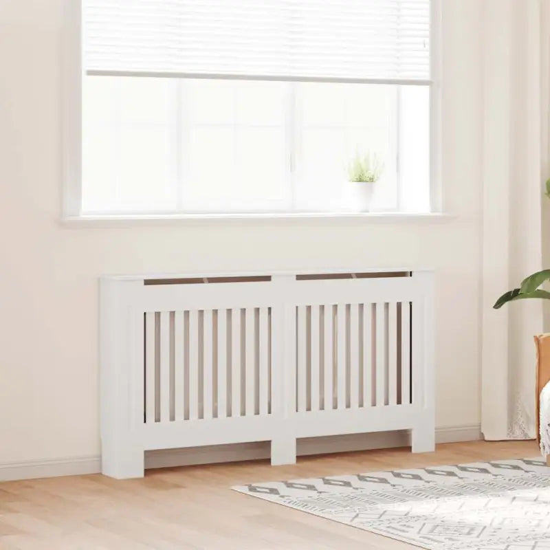 Radiatorombouw met levert inhoud voor decoratie en extra opbergruimte - Wit / 152 x 19 x 81.5 cm / 1 - Accessoires