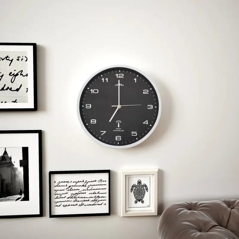 Radiogestuurde Wandklok met automatische tijdsaanpassing - Wandklokken