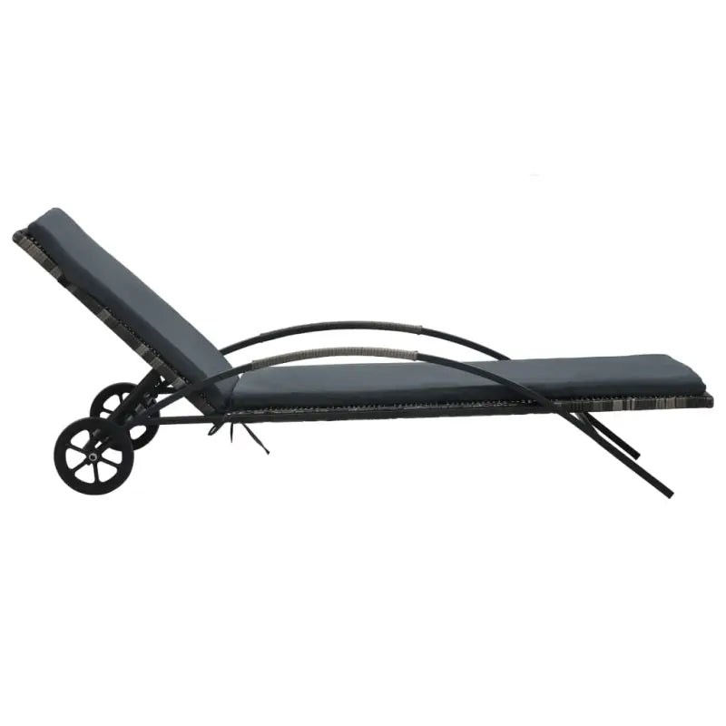 Rattan Ligbed voor Tuin en Terras - Ligstoelen