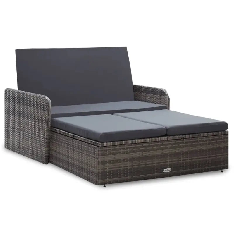 Rattan Tuinmeubelset voor een moderne uitstraling - Grijs / Ja - Tuinsets