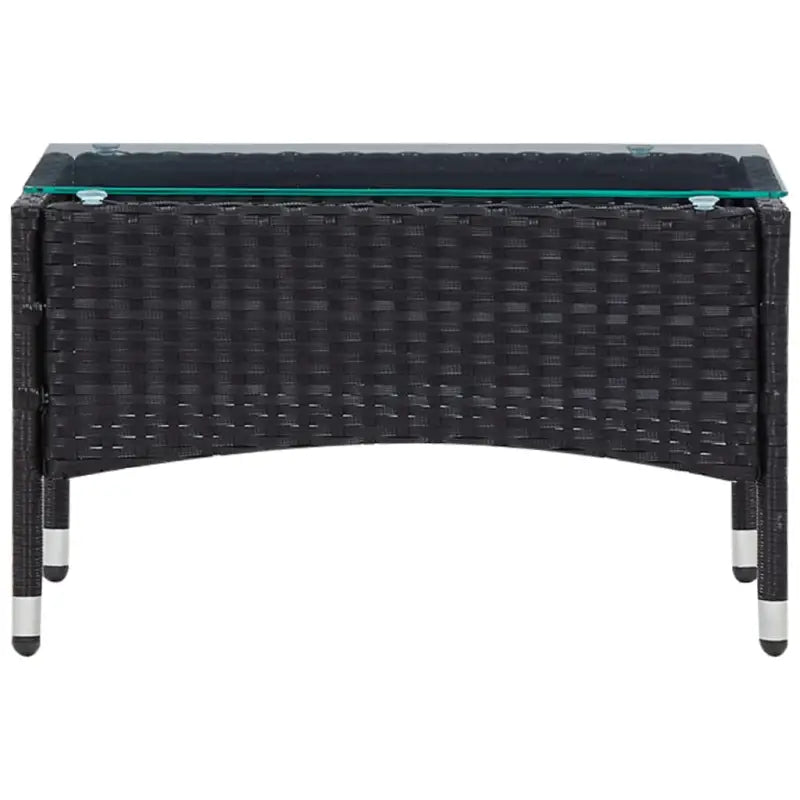 Rattan tuinset met elegante ontwerp en comfortabele breedte zitting - Tuinsets