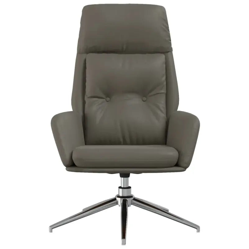 Relaxstoel met echt leer en graden draaibaar voor ultiem zitcomfort - Fauteuils & Relaxfauteuils