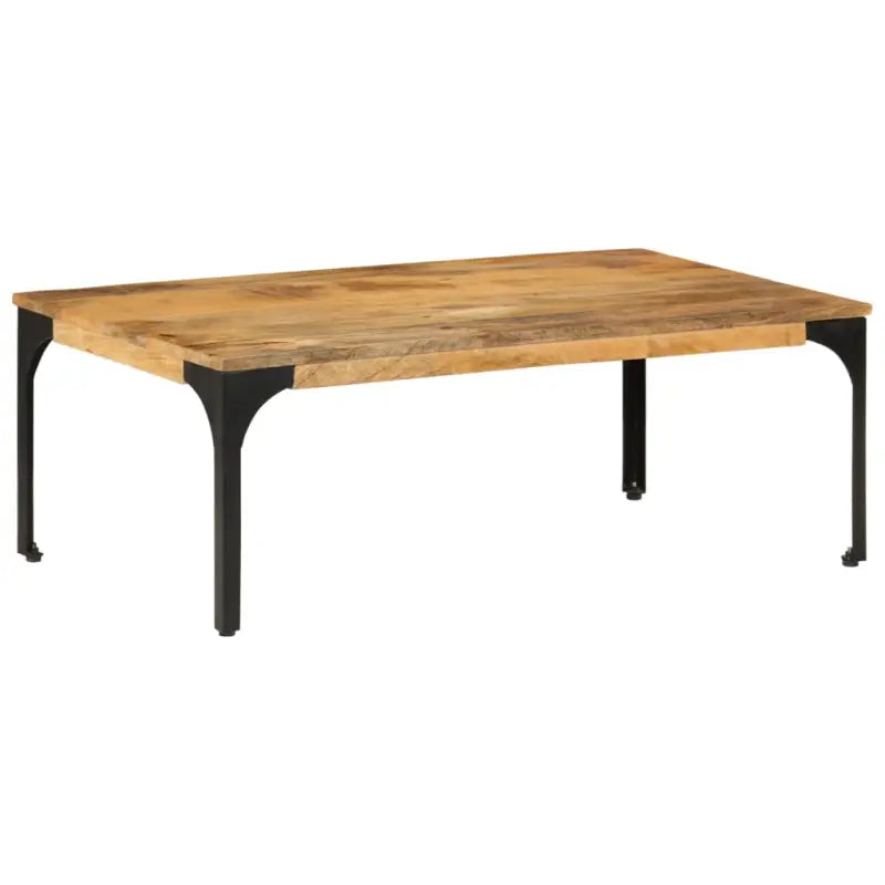 Retro salontafel van massief mangohout voor gezellige ontspanning - 1 / 55 cm / massief mangohout - Salontafels