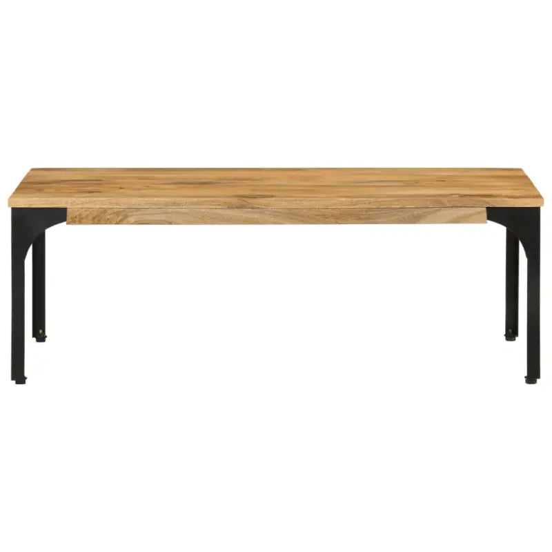 Retro salontafel van massief mangohout voor gezellige ontspanning - Salontafels