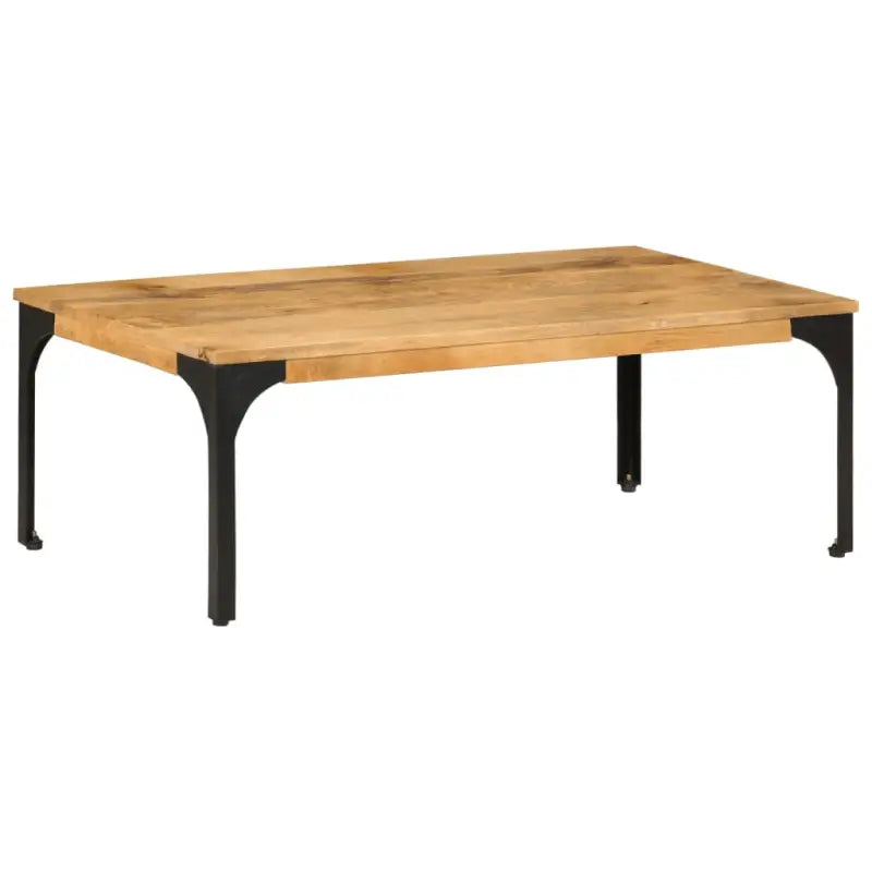 Retro salontafel van massief mangohout voor gezellige ontspanning - Salontafels