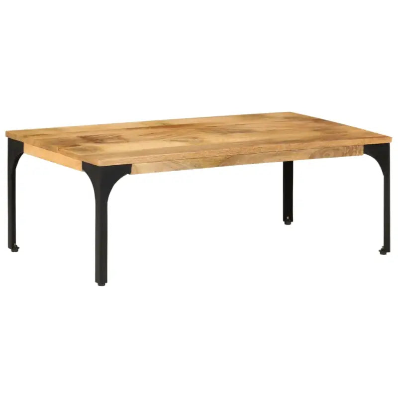 Retro salontafel van massief mangohout voor gezellige ontspanning - Salontafels
