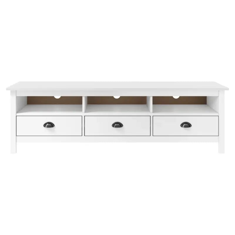 Retro tv-meubel van massief grenenhout met opvallend design - Tv-meubels