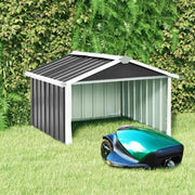 Robotmaaier Overkapping van Verzinkt Staal voor Bescherming en Pauze - Tuinhuizen