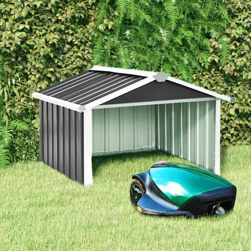 Robotmaaier Overkapping van Verzinkt Staal voor Bescherming en Pauze - Tuinhuizen