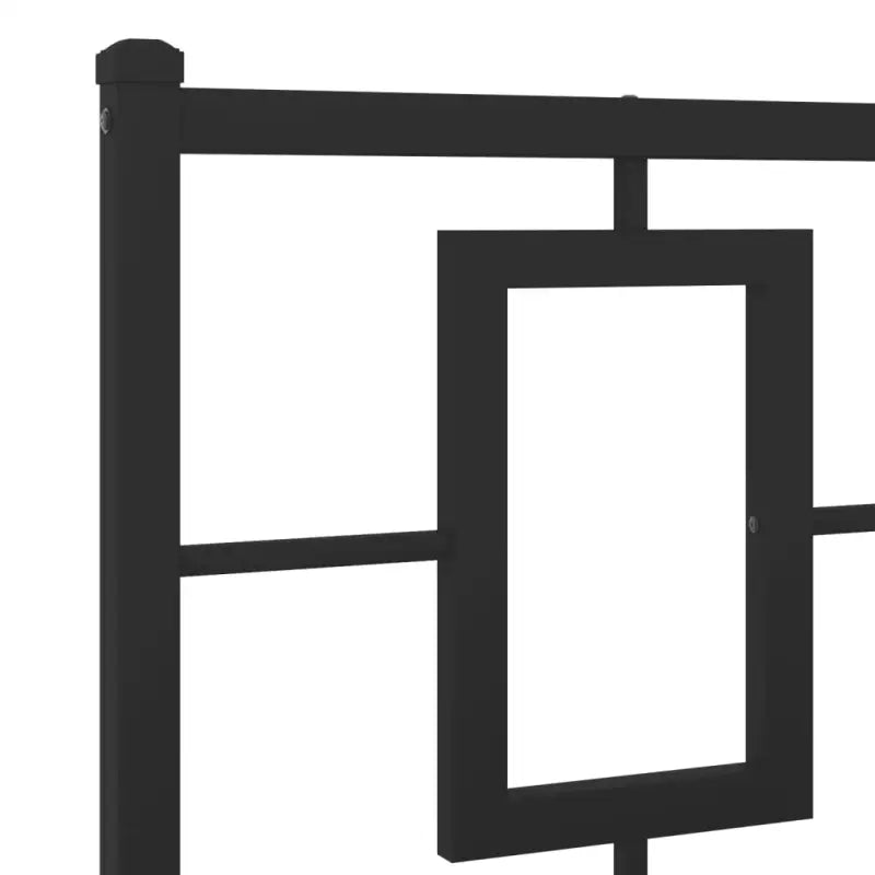 Robuust metalen bedframe met extra opbergruimte en tijdloos design - Bedden & bedframes