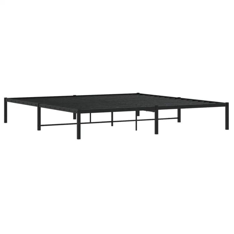 Robuust metalen bedframe met vierkante buizen en extra opbergruimte - Bedden & bedframes