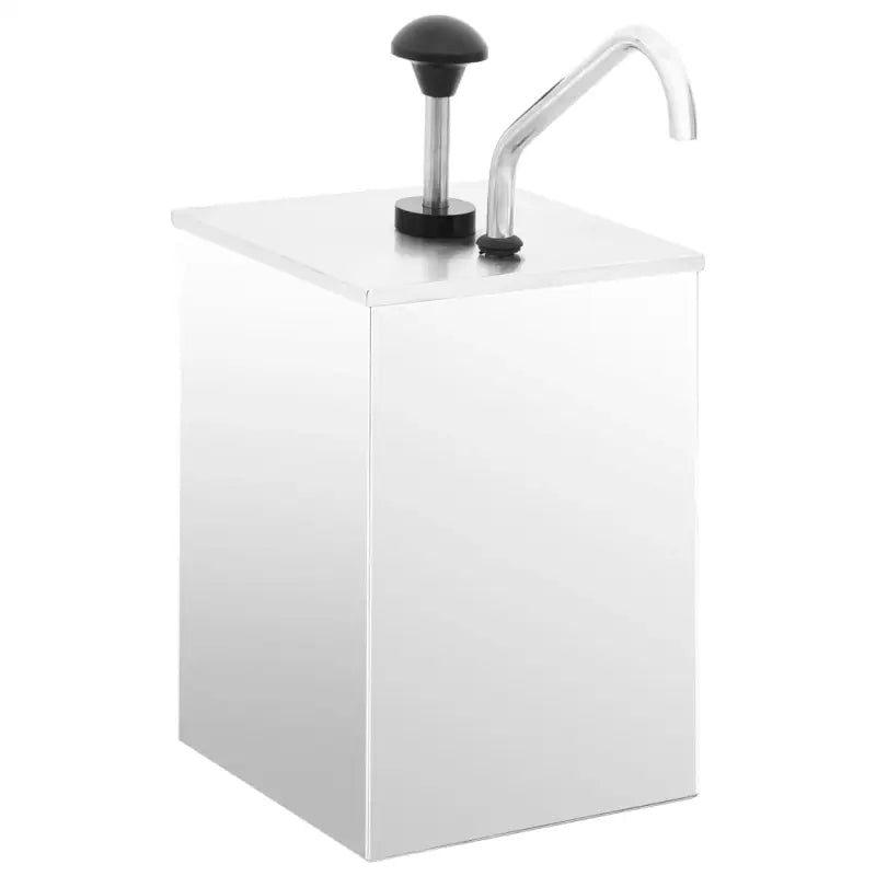 Roestvrij staal sausdispenser voor buffet en barbecue met morsvrije doseerfunctie - 1 x 3.5 l - Kruidenpotjes