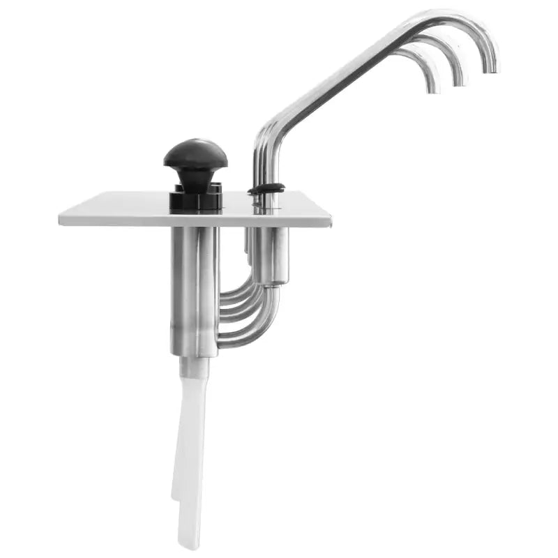 Roestvrij staal sausdispenser voor buffet en barbecue met morsvrije doseerfunctie - Kruidenpotjes
