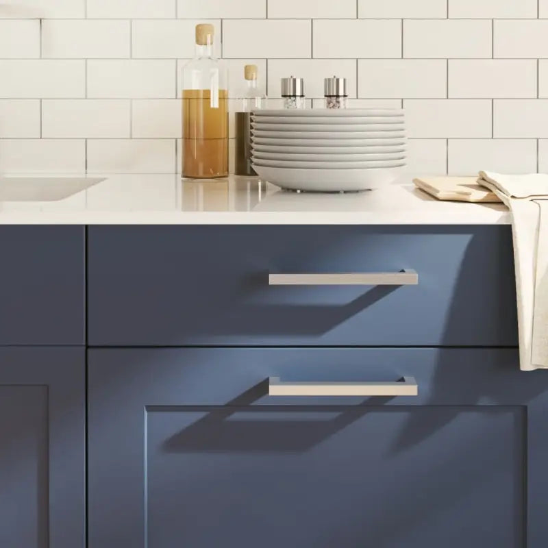 Roestvrijstalen kastknoppen en grepen met modern ontwerp - Zilver / 160 mm / 20 - Kastknoppen en kastgrepen