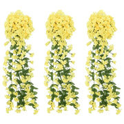 Romantische Kerstslingers met Kunstbloemen voor een Sprookjessfeer - Kransen en slingers